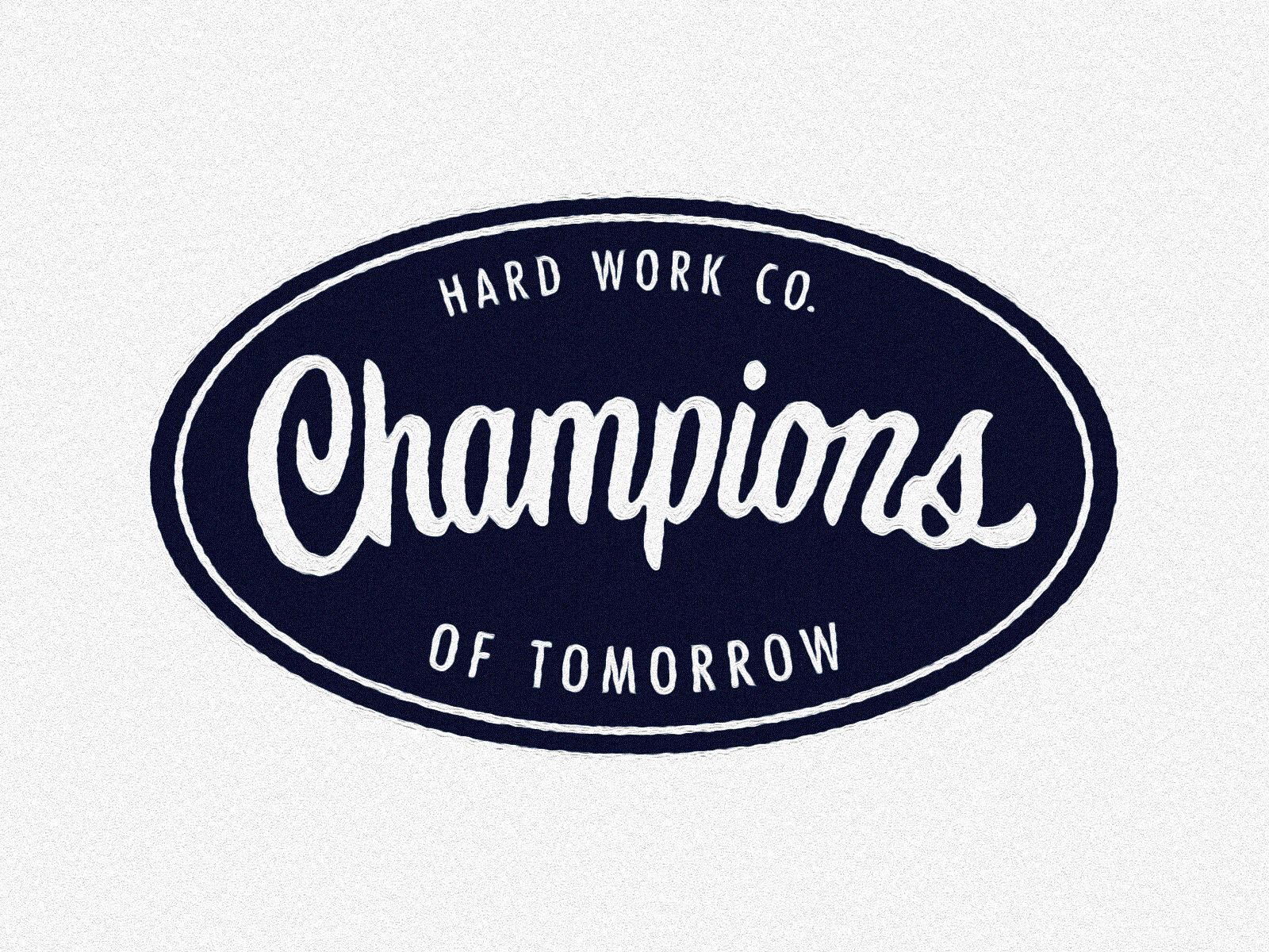 Example of Champions Of Tomorrow:  logo badge