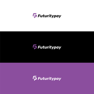Logo for the payment system "FuturityPay" branding design graphic design logo vector