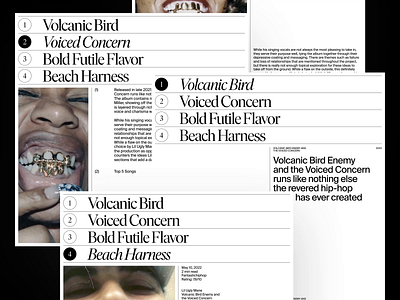 LEJAUT #1 clean design editorial layout minimal typography ui whitespace
