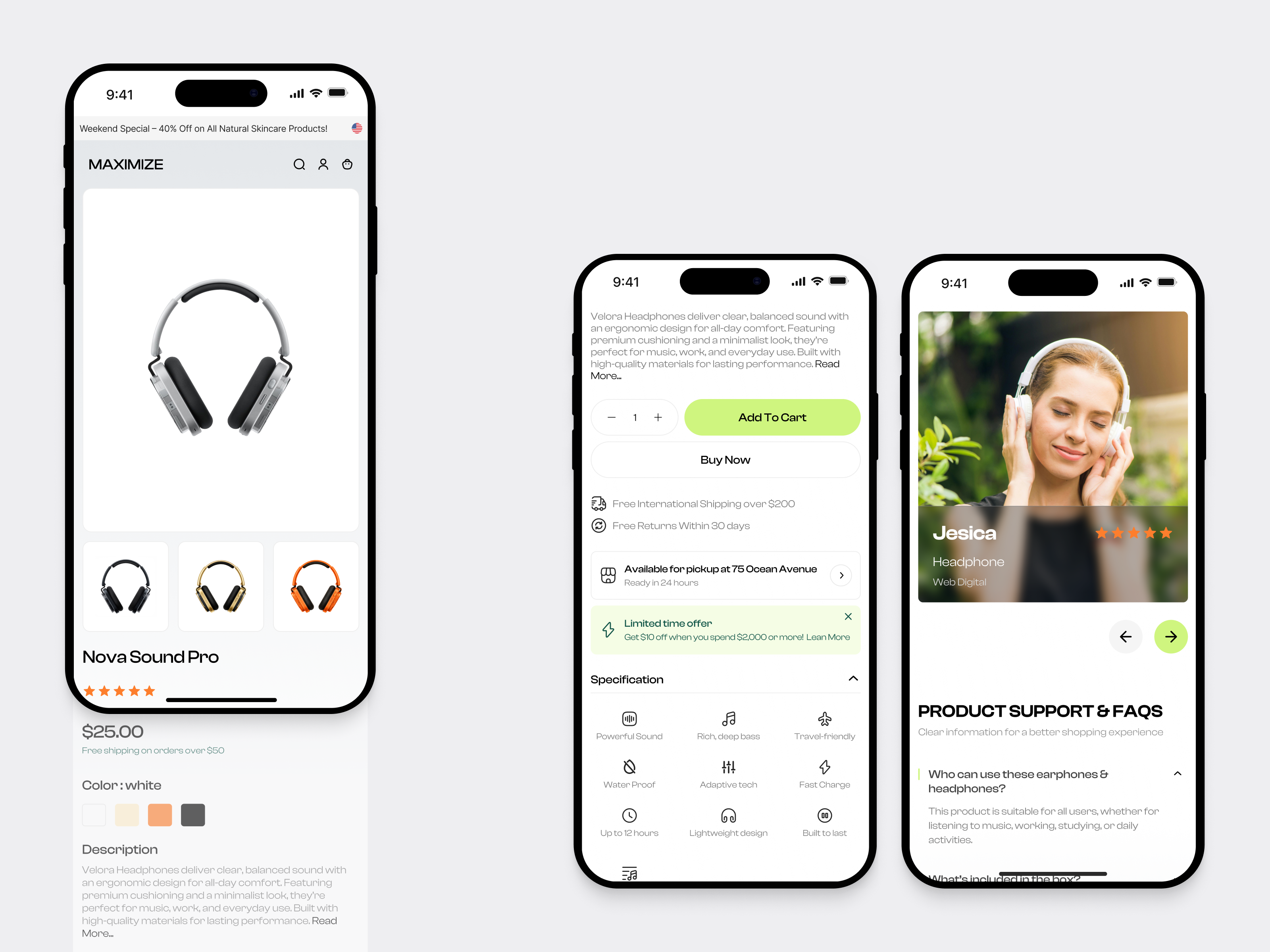 Maximize - Digital Marketplace Product Details Responsive Page
