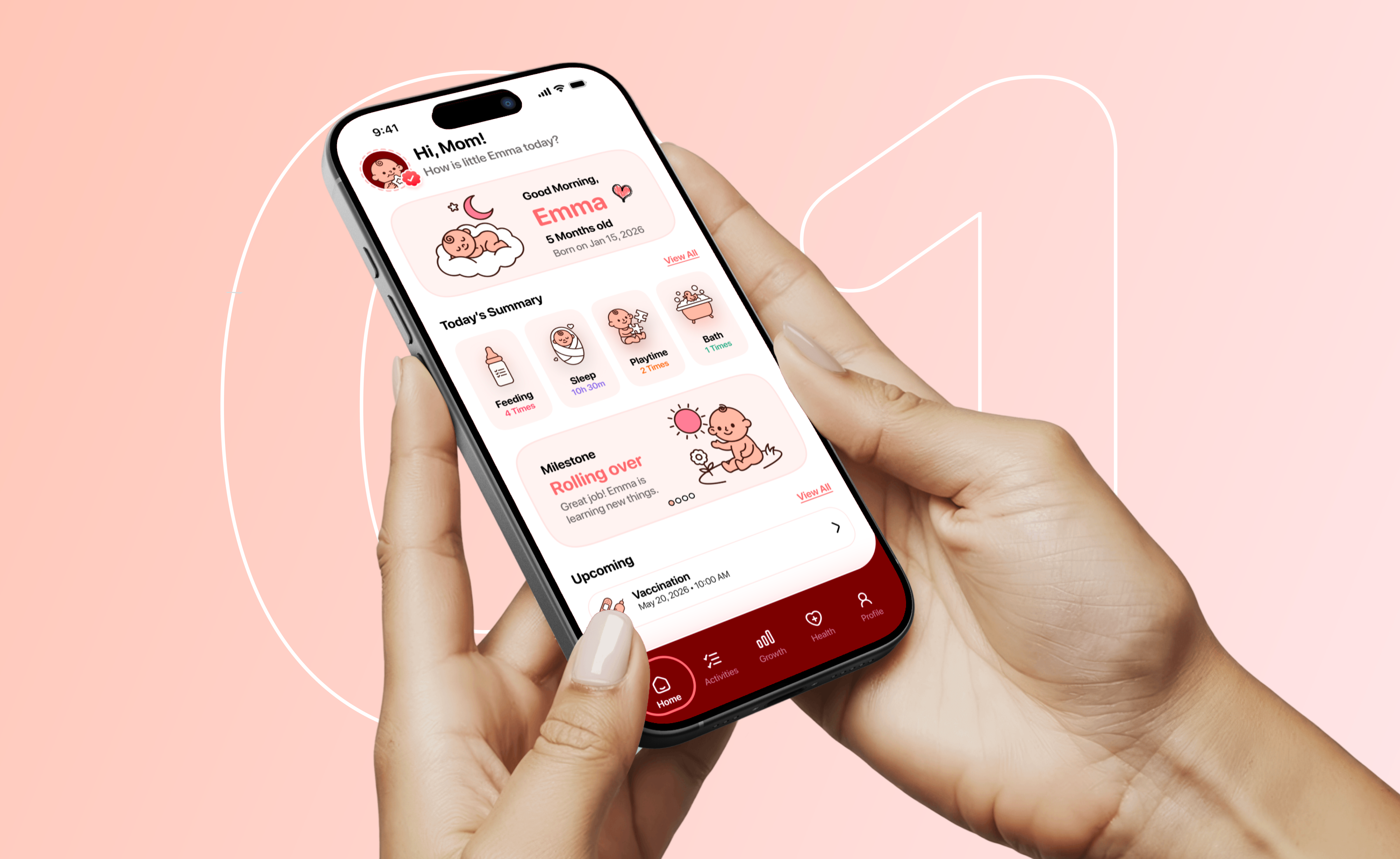 BabyCare Illustration Pack 40 Cute Baby Illustrations baby icon set baby illustrations character icons cute illustrations healthcare illustrations illustration pack parenting app pediatric illustrations ui illustrations vector illustration