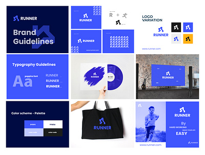 Runner logo and Branding design app logo branding creative logo dribbble logo icon logo logo design logo designer logo guidline logo inspiration logo process logomark logotype minimalist logo popular logo r logo sport logo symbol top logo website logo