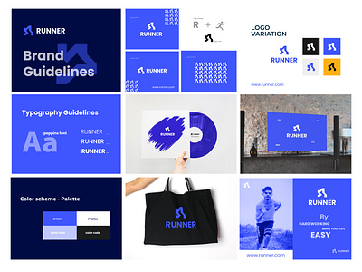 Runner logo and Branding design app logo branding creative logo dribbble logo icon logo logo design logo designer logo guidline logo inspiration logo process logomark logotype minimalist logo popular logo r logo sport logo symbol top logo website logo