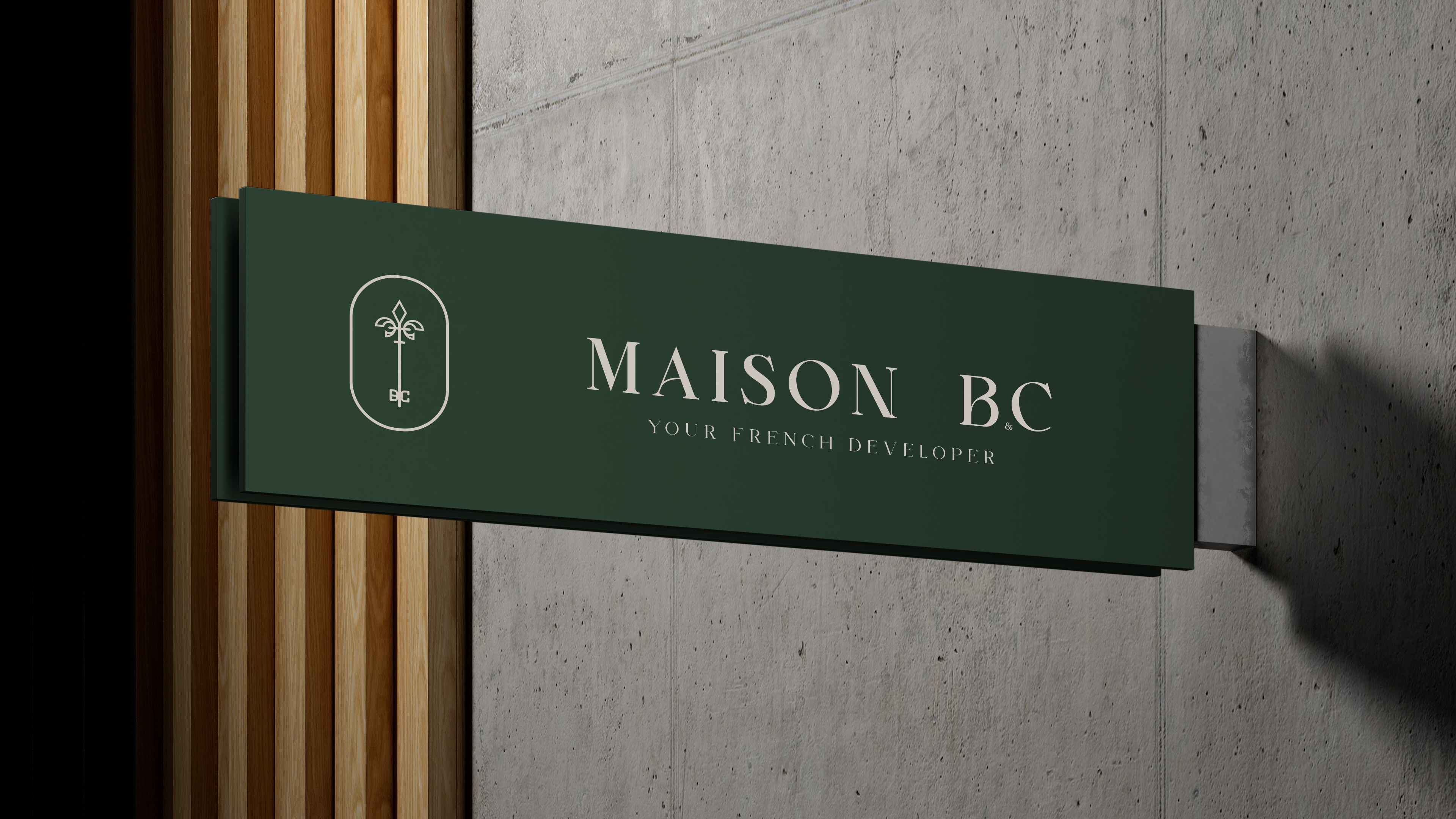MAISON BC - Visual Identity brand identity branding design graphic design logo visual identity