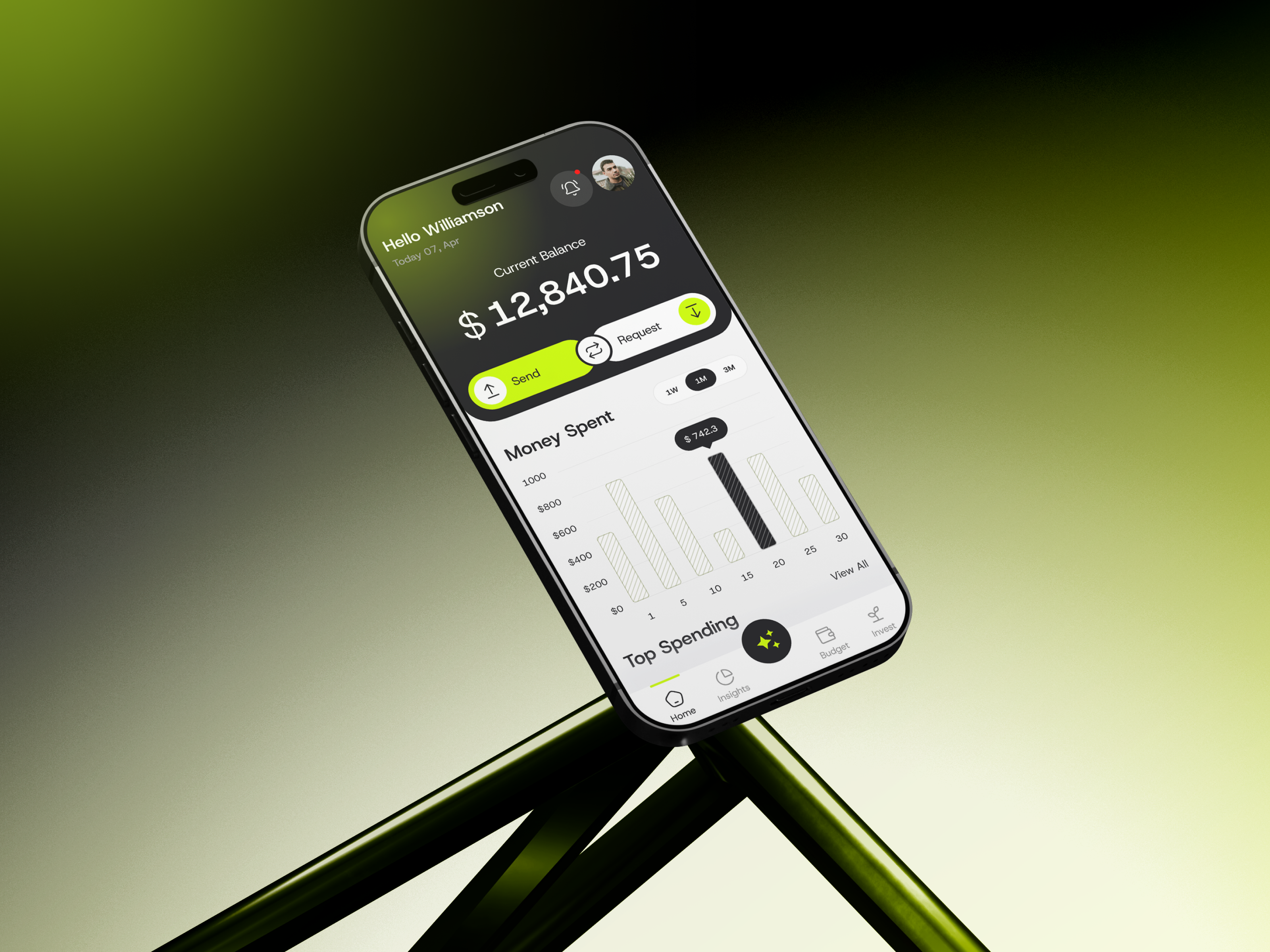 AI Fintech App Design ai ai app ai finance tracking ai wallet app design cards dashboard expense tracker finance financial app fintech fintech app fintech product fintechui personalized finance ui ux wallets