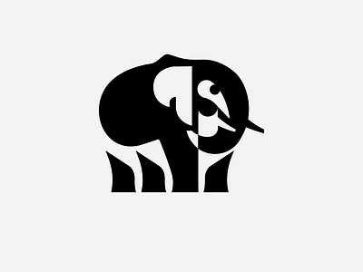 LOGO - ELEPHANT africa animal big branding design elefant elephant icon identity illustration jungle logo marks safari symbol ui vector