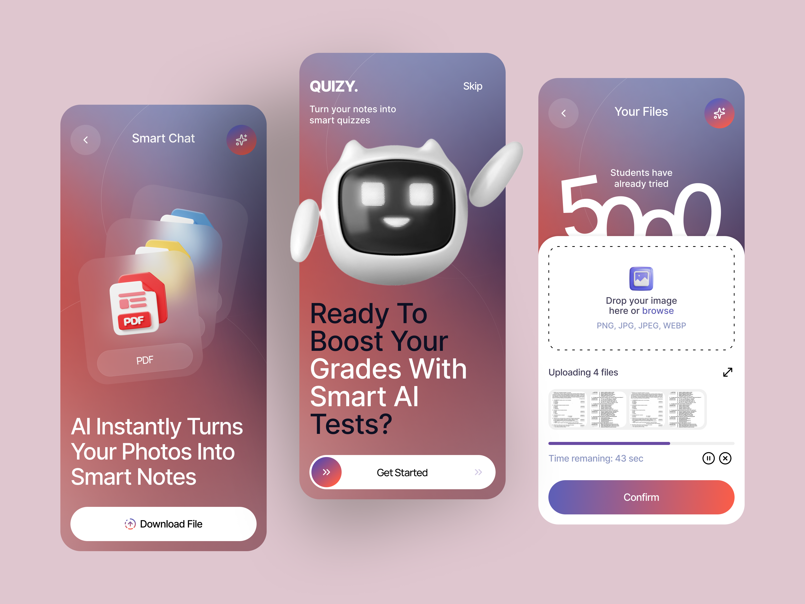 AI Study Assistant App for Smart Notes