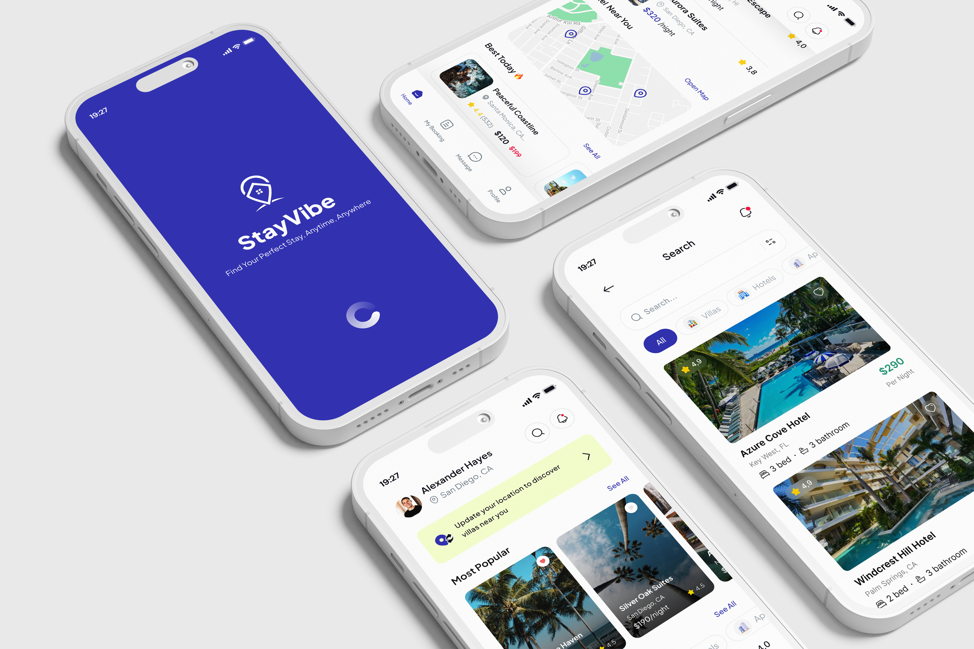 Hotel Booking Mobile App UI UX Design