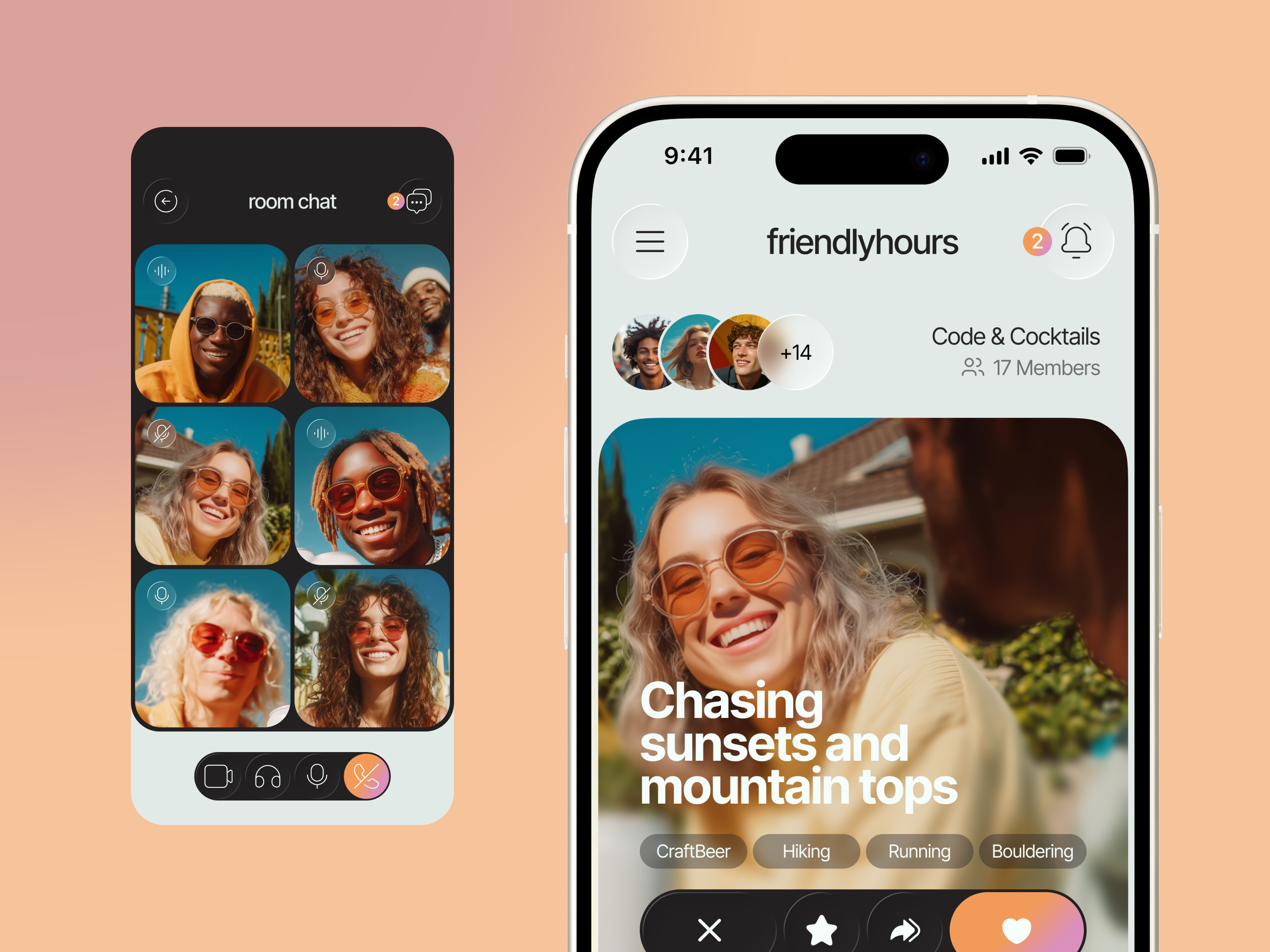 Social Networking Mobile App UI Design