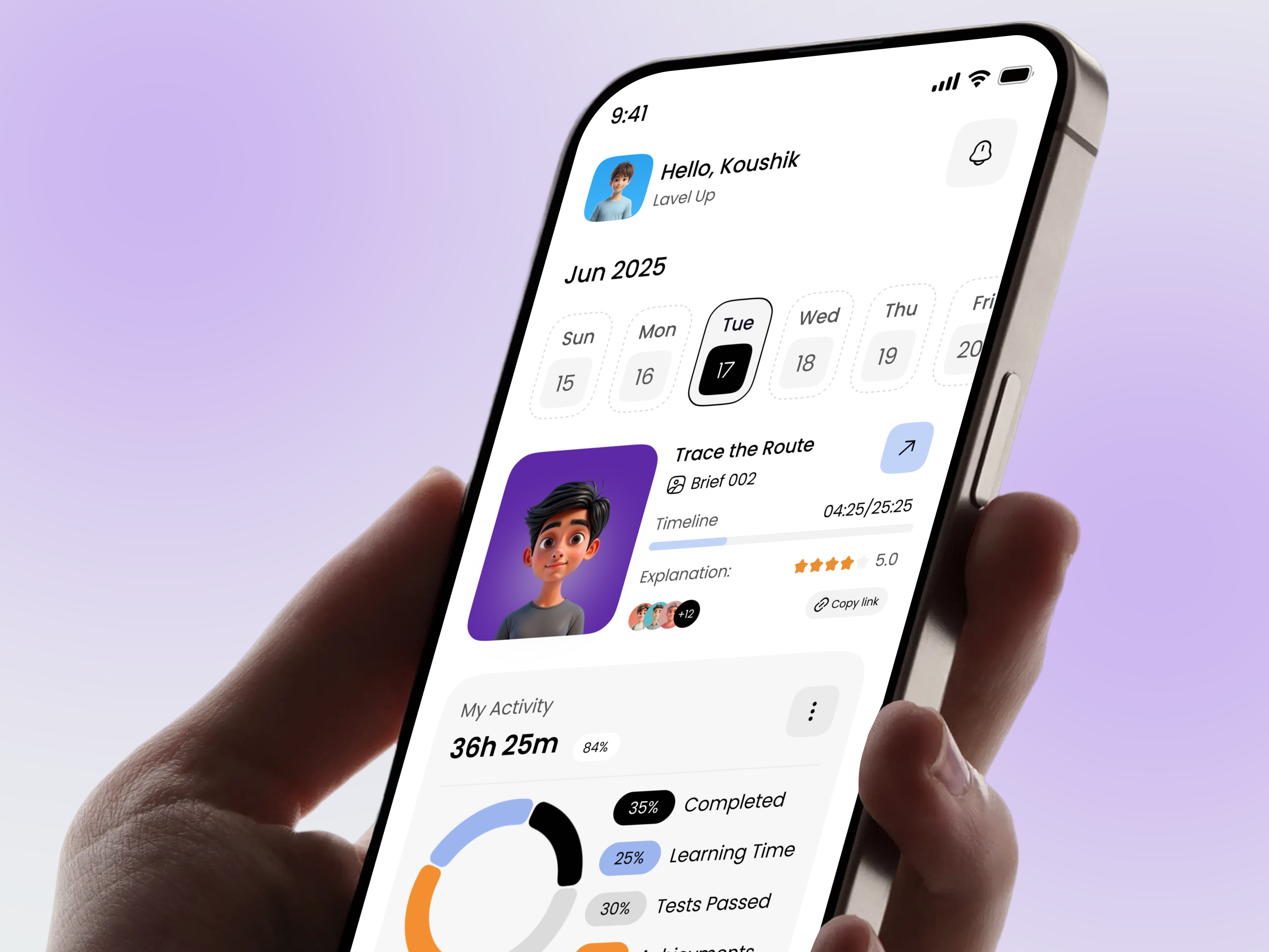 Course Tracking App UI analyticsdashboard app appdesign calendarui coursetracking dashboard dashboardui dribbbleshot educationapp elearning learningapp mobileapp mobileui productdesign productivityapp studentdashboard uidesign userinterface uxdesign web