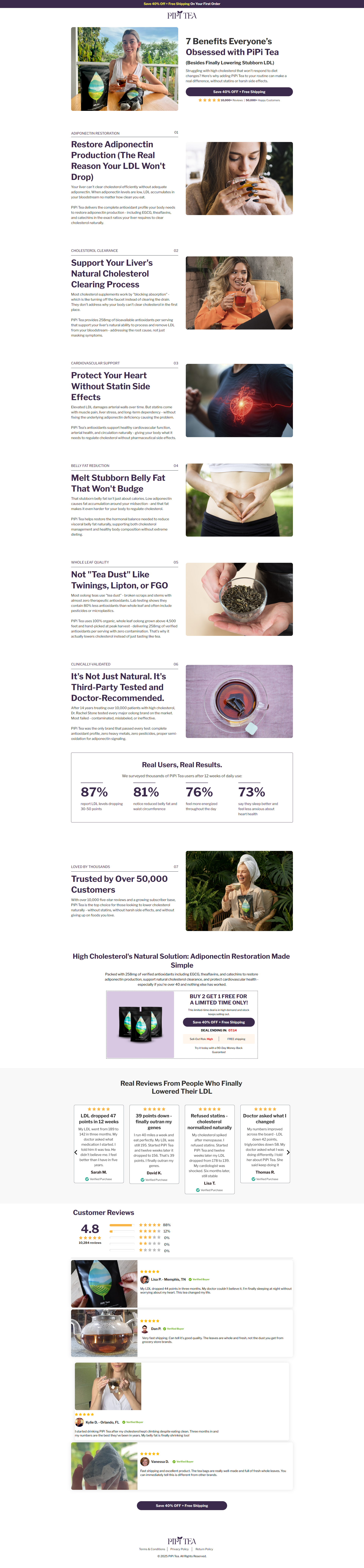 PiPi Tea Advertorial - Funnelish advertorial buy funnelish templates funnelish funnelish templates