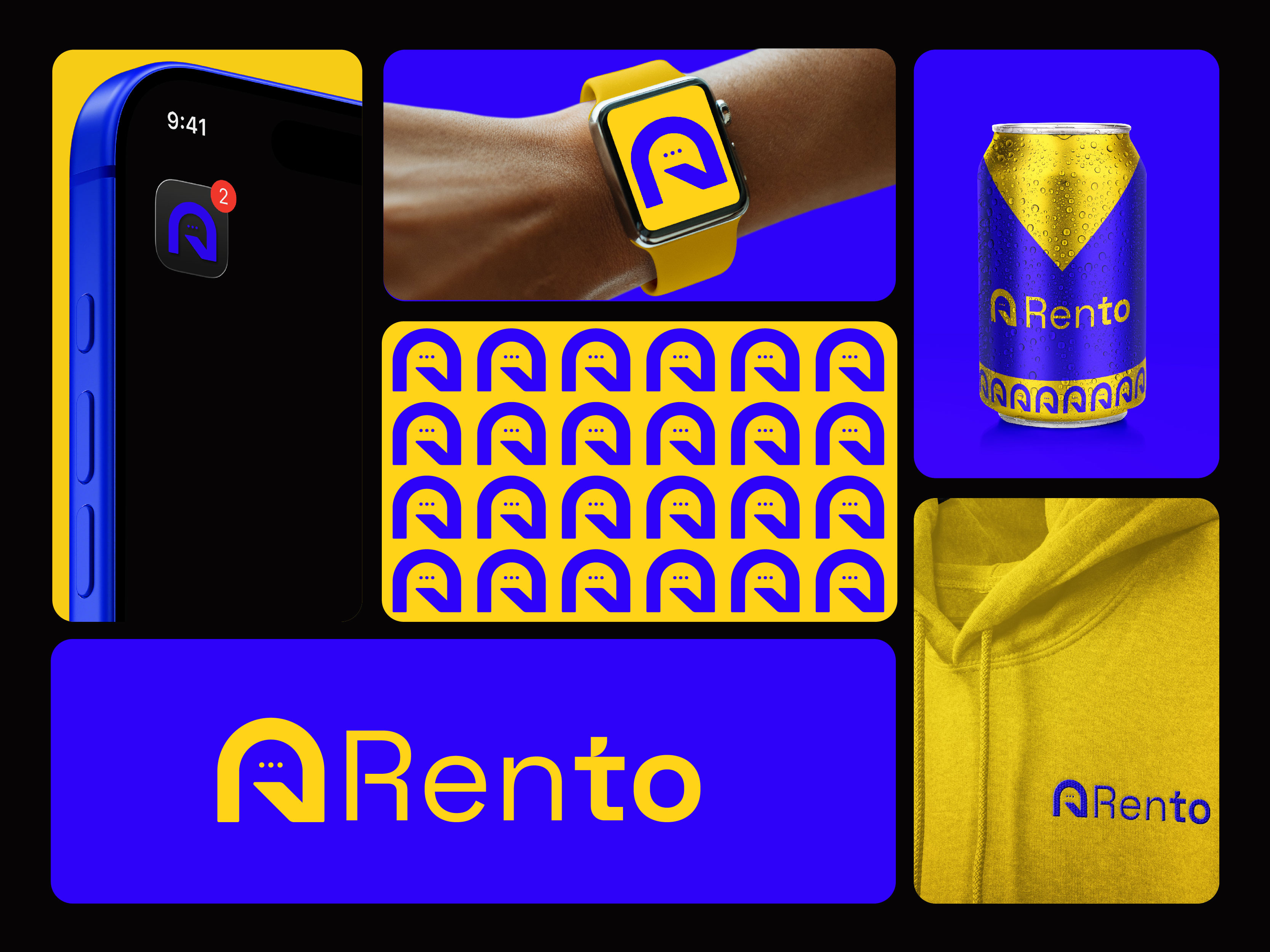 Rento | Logo Design for Tech & SaaS Startup