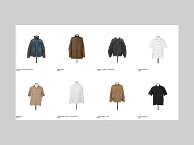 Ecommerce Layouts ecommerce grid layout product list product single page whitespace