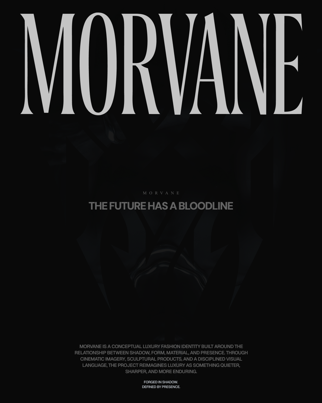 MORVANE - Part 02 ashioncampaign branding creativedirection editorialfashion graphic design logo luxurybrand luxuryfashion morvane ui