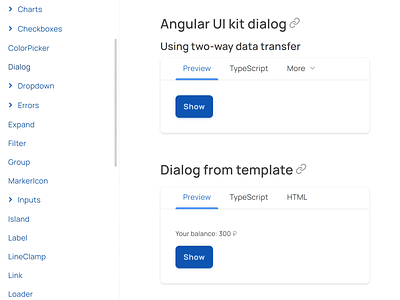 Angular UI kit for enterprise web apps. Designed in Figma app components design dialog figma material modal pop pop up templates ui ui kit