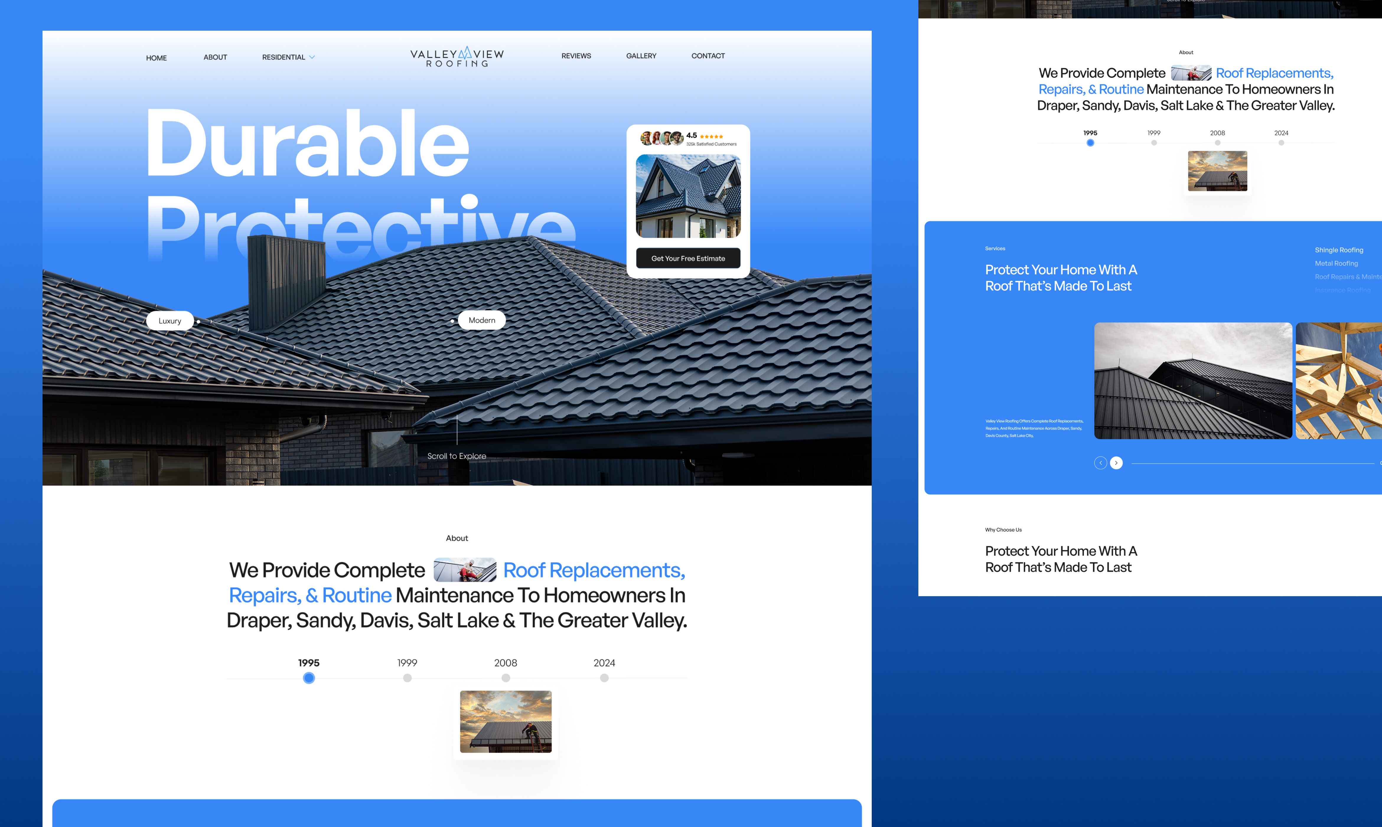 Valley View - Website Design creative design ui we web website