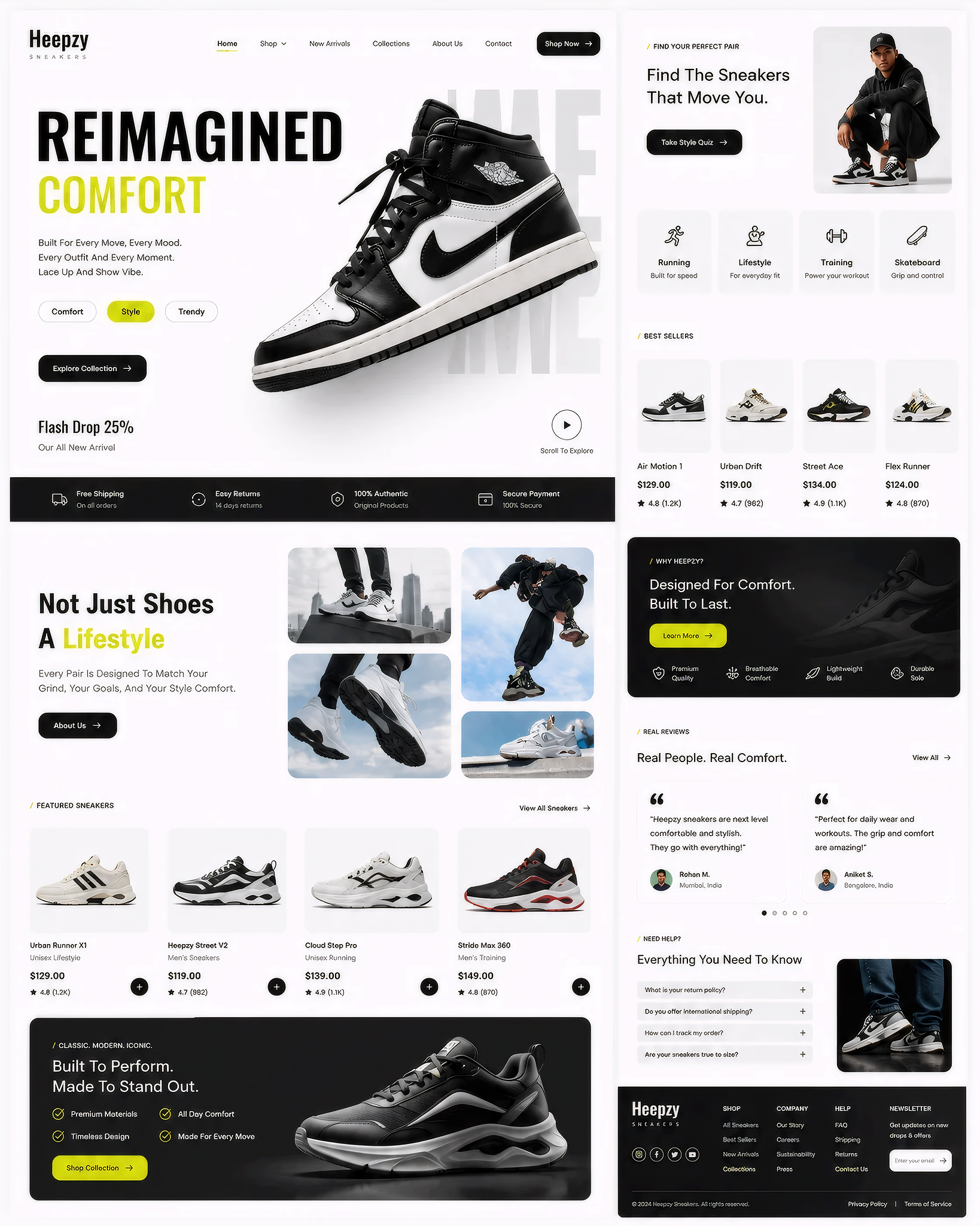 Reimagined Comfort. Built to Stand Out. 👟🔥 adiddas development jordon nike nike shoe nike shoes shoes website ui ux web website website design website development