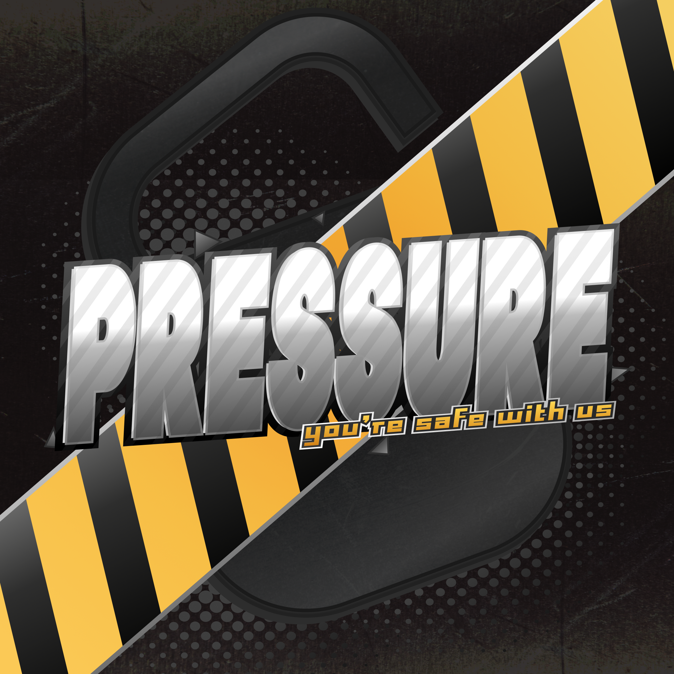 Pressure — Cybersecurity Branding branding desing graphic design logo ui vector