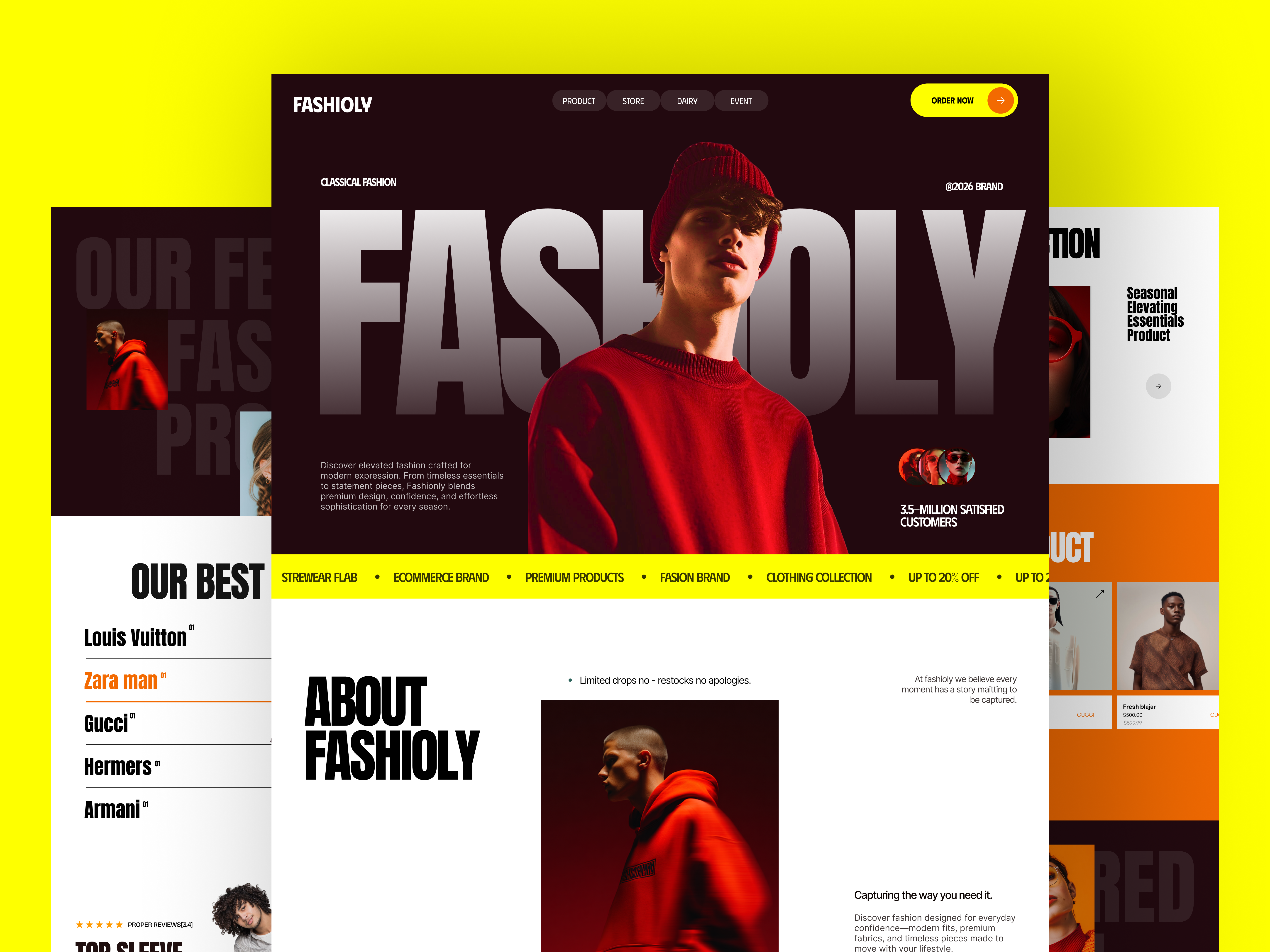 Example of Premium UI UX For Ecommerce Website