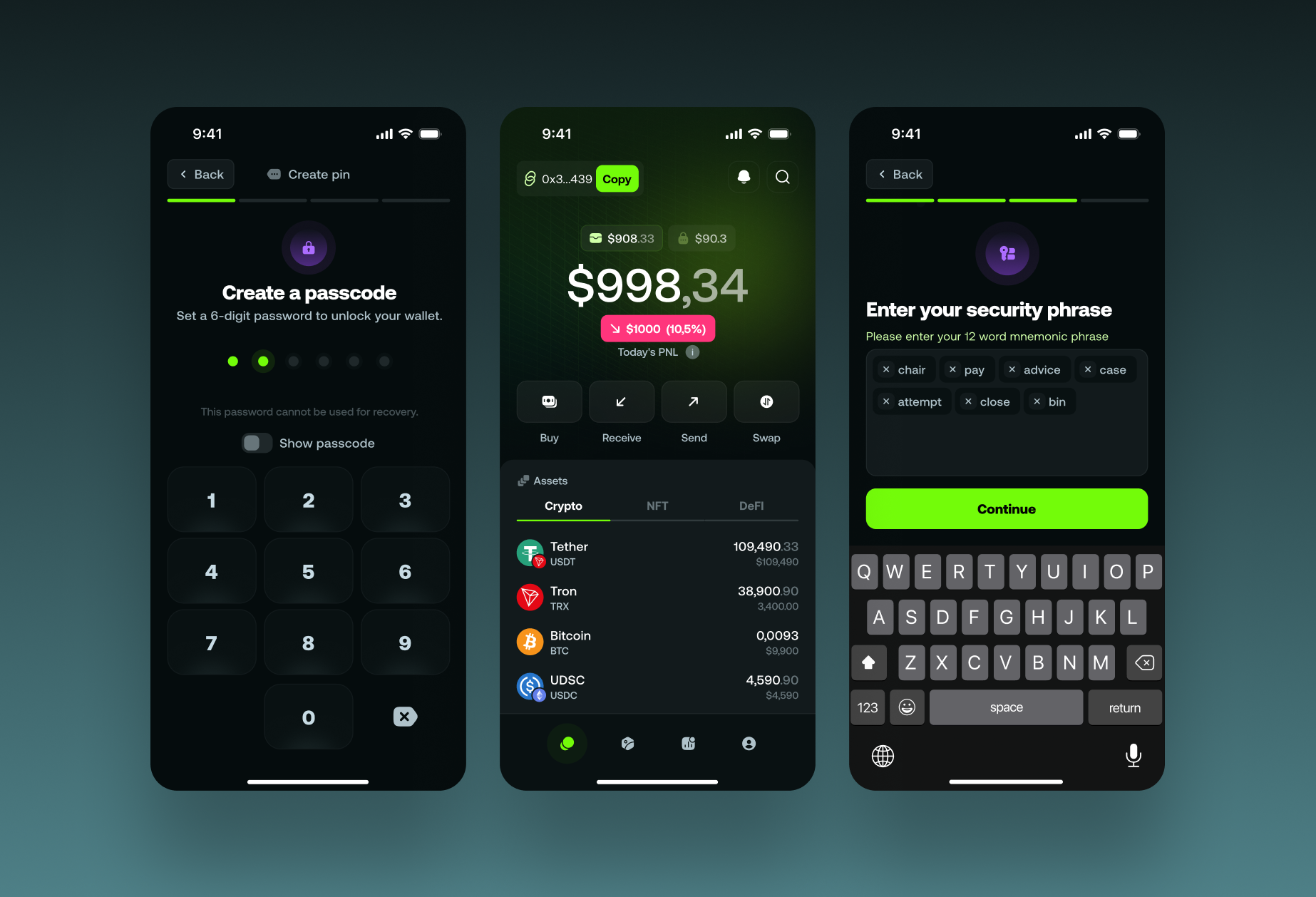Crypto Wallet App