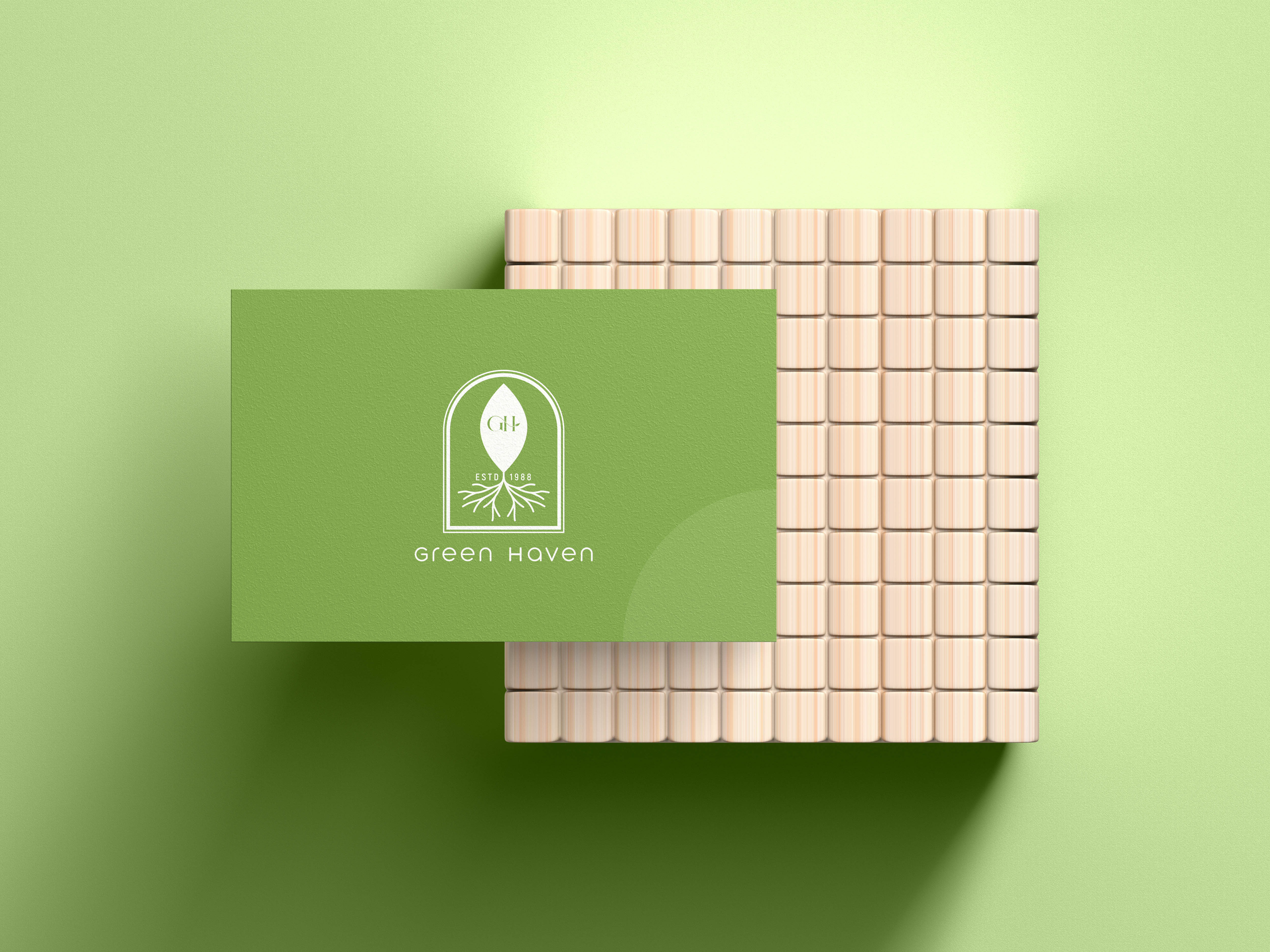 Green Haven-Branding Design beauty botanical boho brand logo branding creative logo explore feminine flower garden logo nature logo naturelovers naturephotography organic logo photographer solar logo spa logo summer trees wildlife