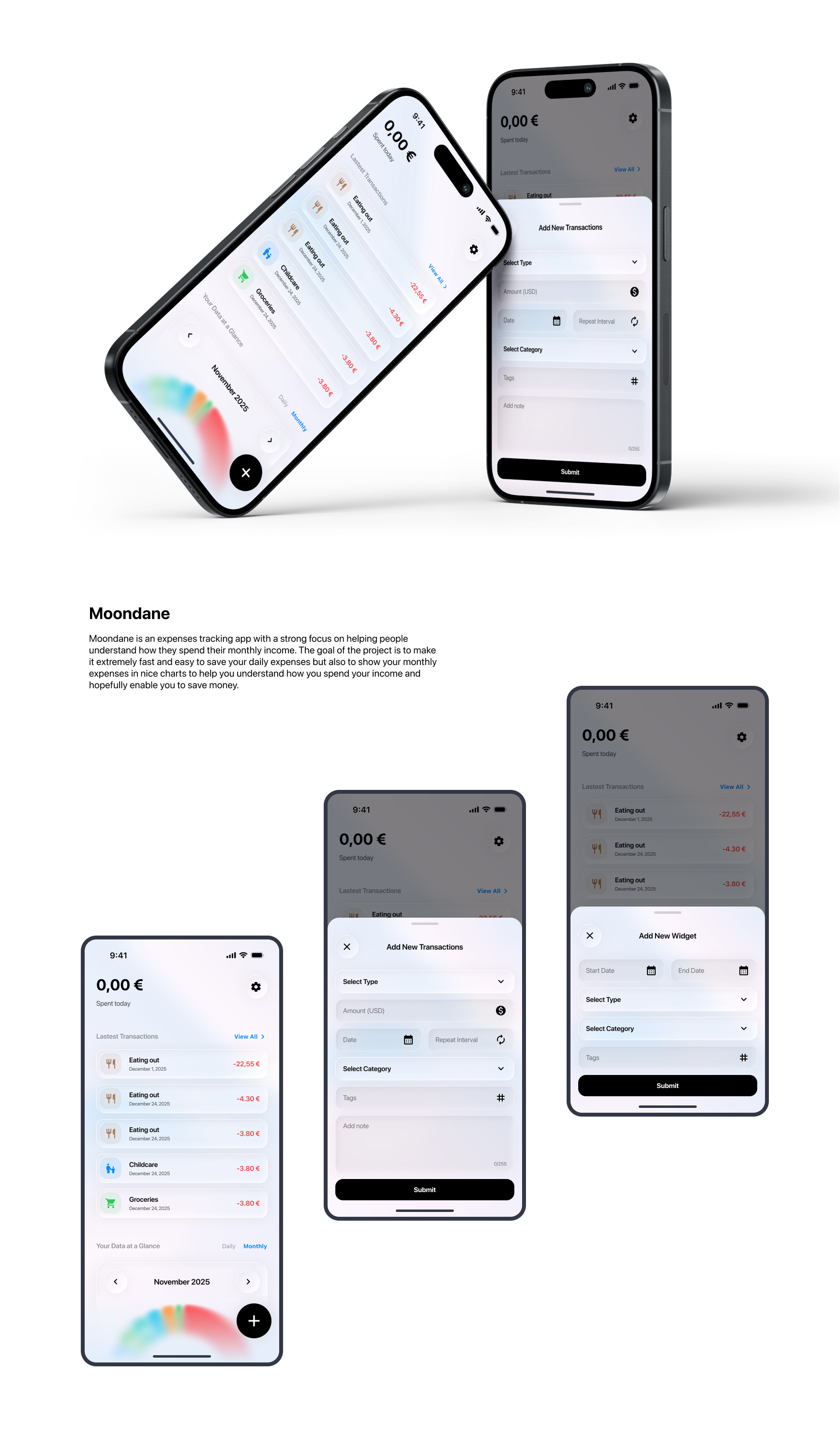 Moondane App design figma finance ios mobile app savings ui ui design uxui design