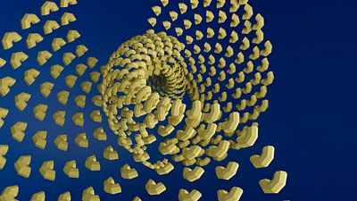 3D: fractal 3d 3d software fractal maya noodle noodles