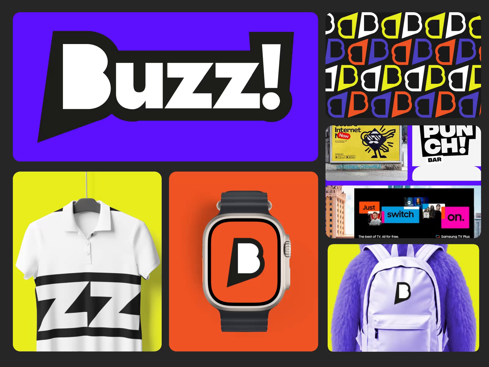 Buzz - Event Platform: Logo&Brand Identity Design