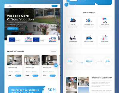 🏘 Real Estate - Landing page design 3d animation app availiable design estate graphic design real ui ux