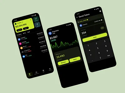 Crypto Wallet design ho chi minh illustration landing page ui ui design vietnam