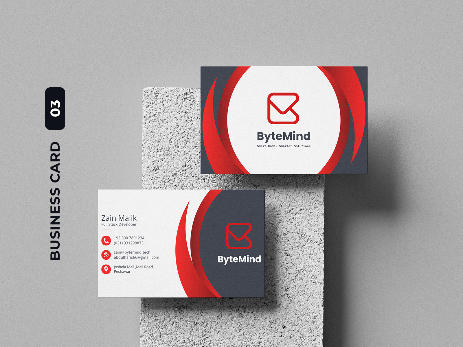Byte Code – Smarter Solutions Card artdirection brandidentity branding business card businesscarddesign design designservice freelancedesign graphic design graphic designer illustration logo poster social media post socialmedia techbusinesscard visual identity