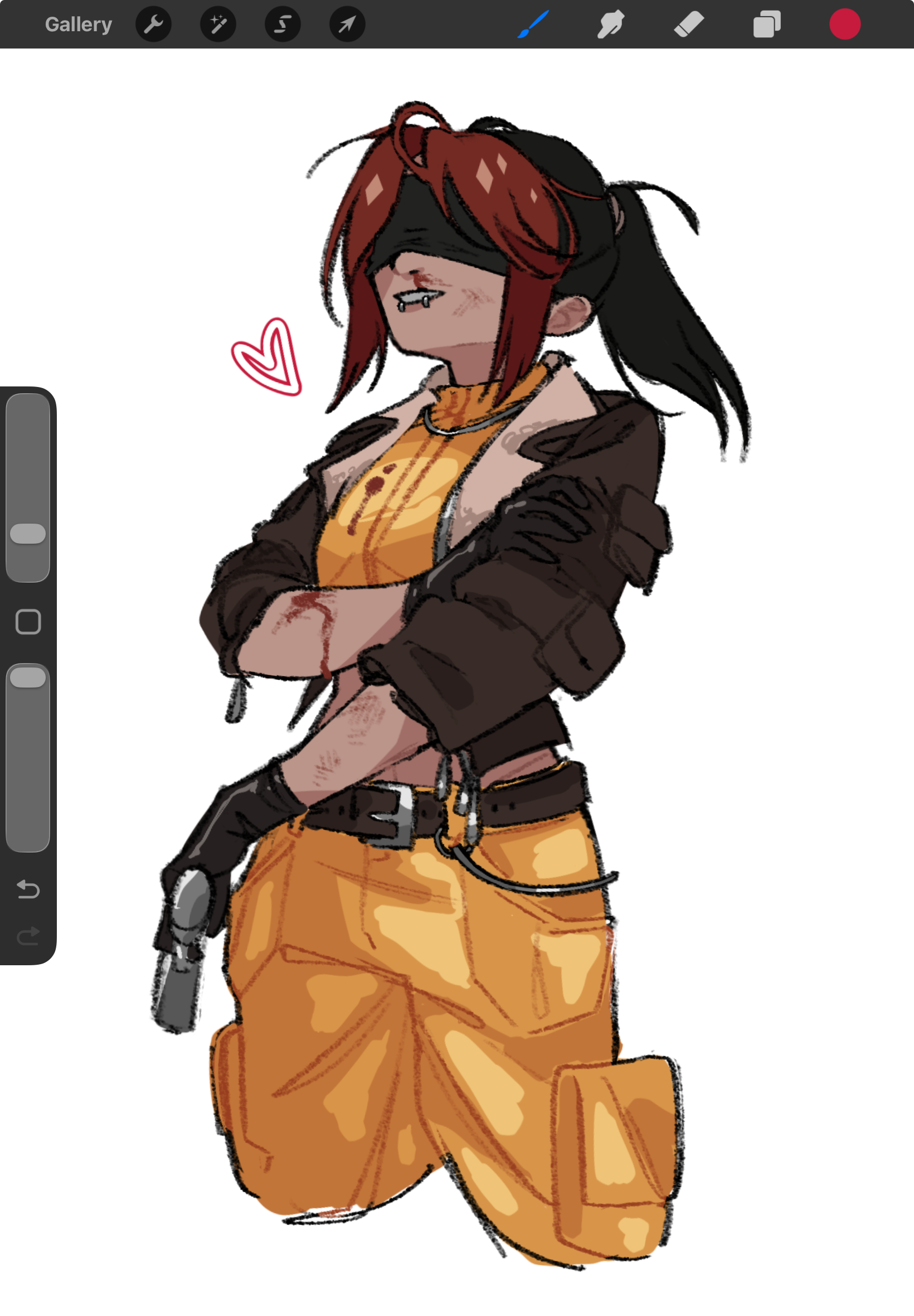 Doodle 2d art character art character concept character design design illustration procreate