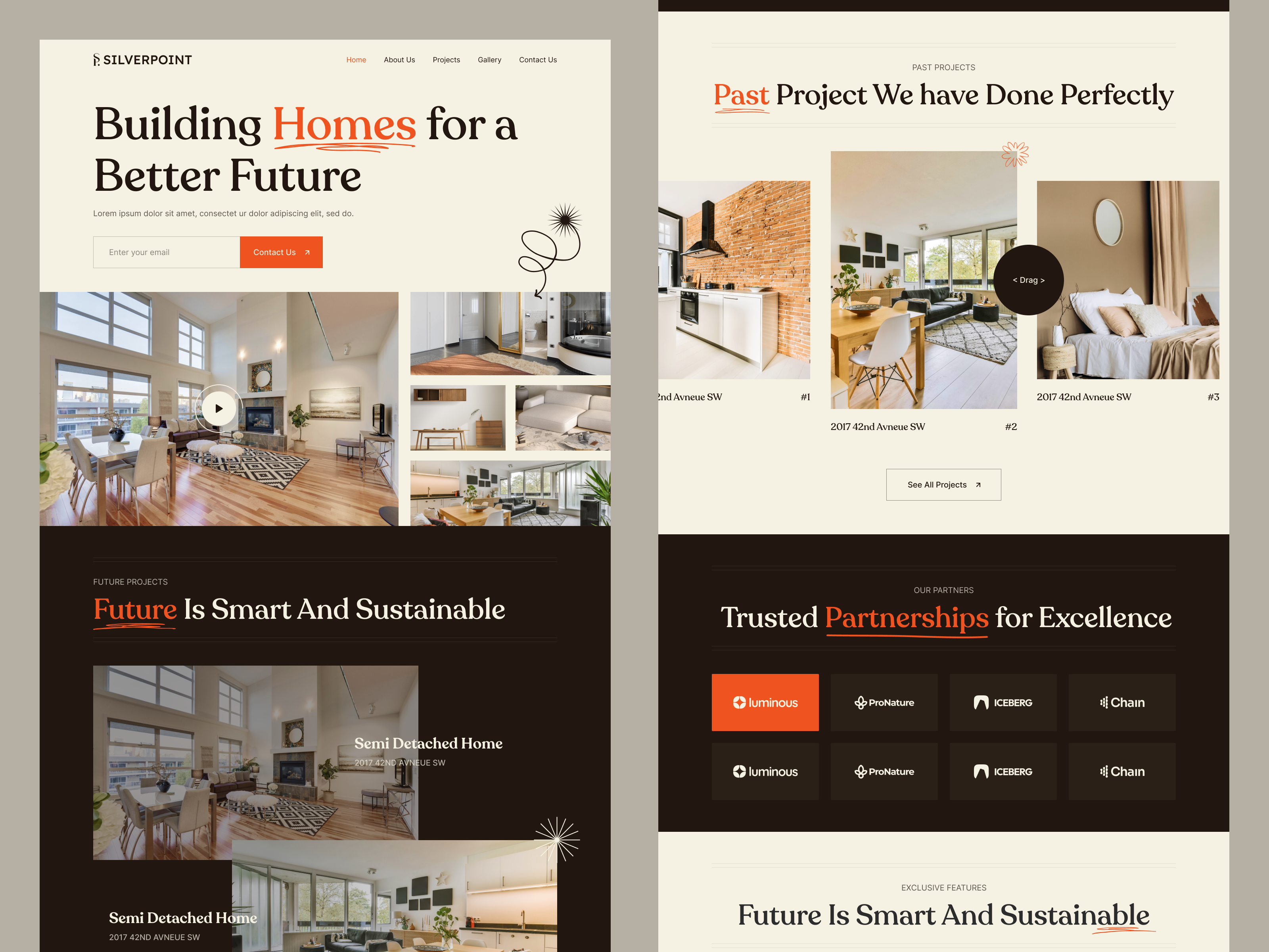 Silverpoint Website Redesign awe redesign ui ux web website