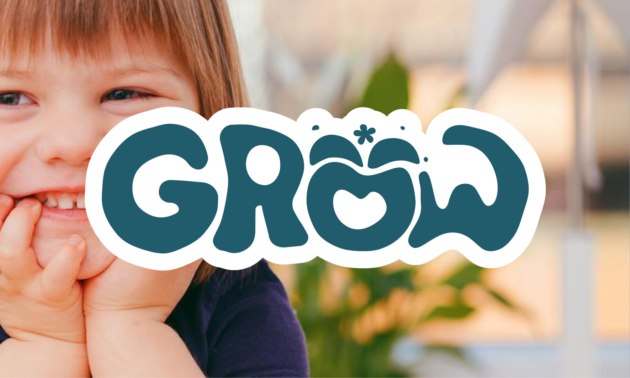 Grow – Branding for a Kids Wellness & Care Center brand designer brand identity branding child care child education child wellness design hand drawn hand drawn logo hand made japanese style kids kids branding kids education logo logo design logo identity playfull logo visual identity wellness