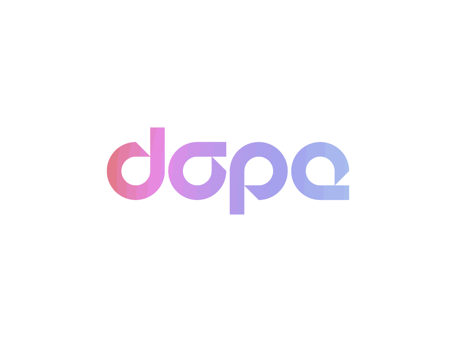 dope, wordmark logo design for electronic music platform