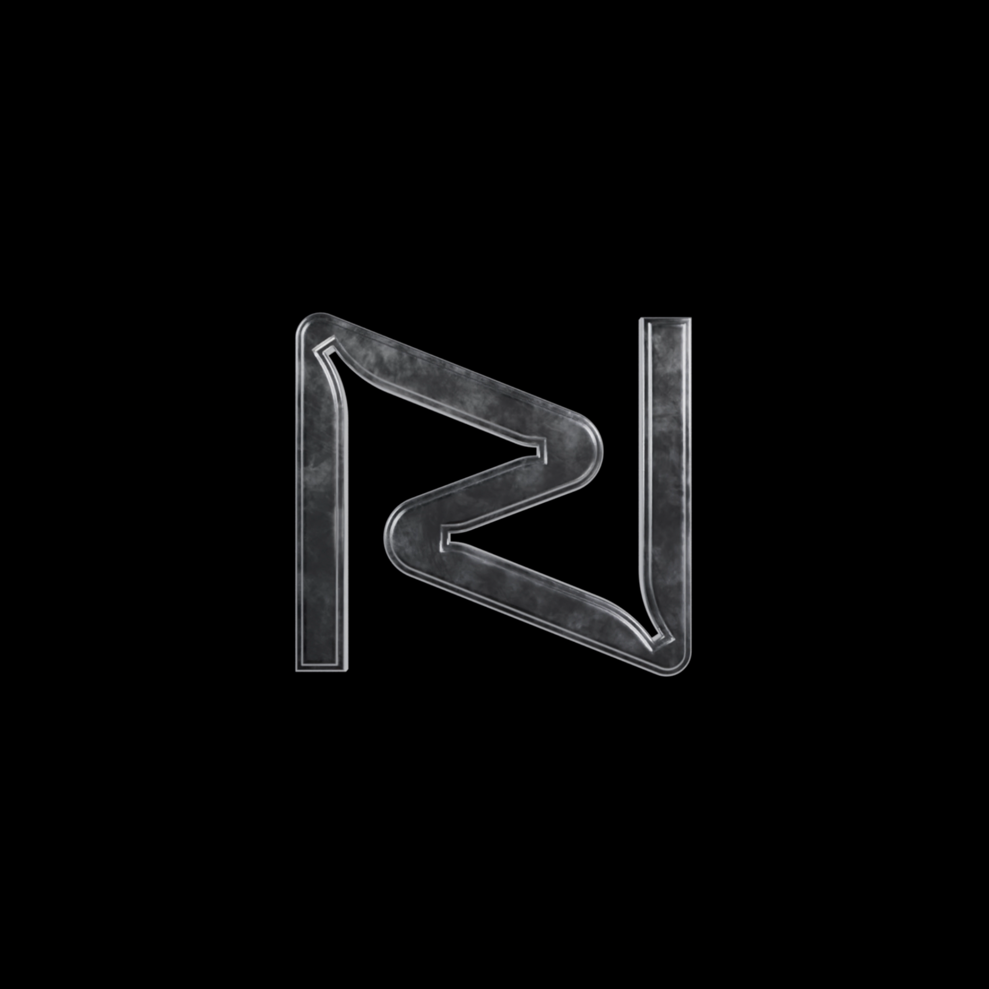NR RN Ambigram Logomark ambigram logo logomark logonr logorn monogram