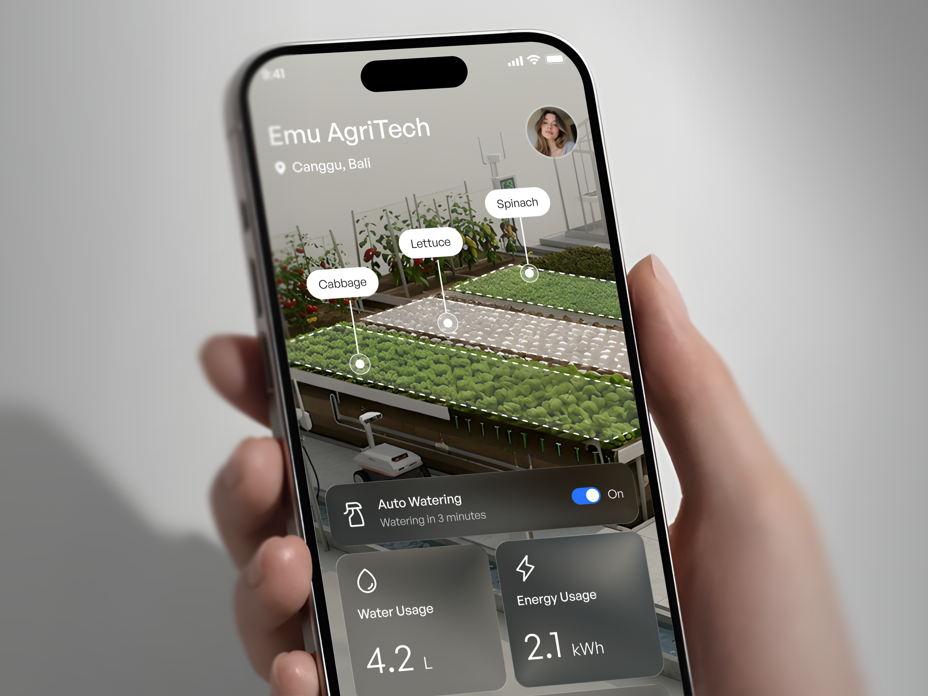 Emu Agritech — Mobile App Version agriculture agritech appdesign cleanui dashboardui emura studio farming farmmanagement glassmorphism interfacedesign mobile mobileapp mobileappdesign modernui smartfarm smartfarming uidsign uiinspiration uxdesign uxui