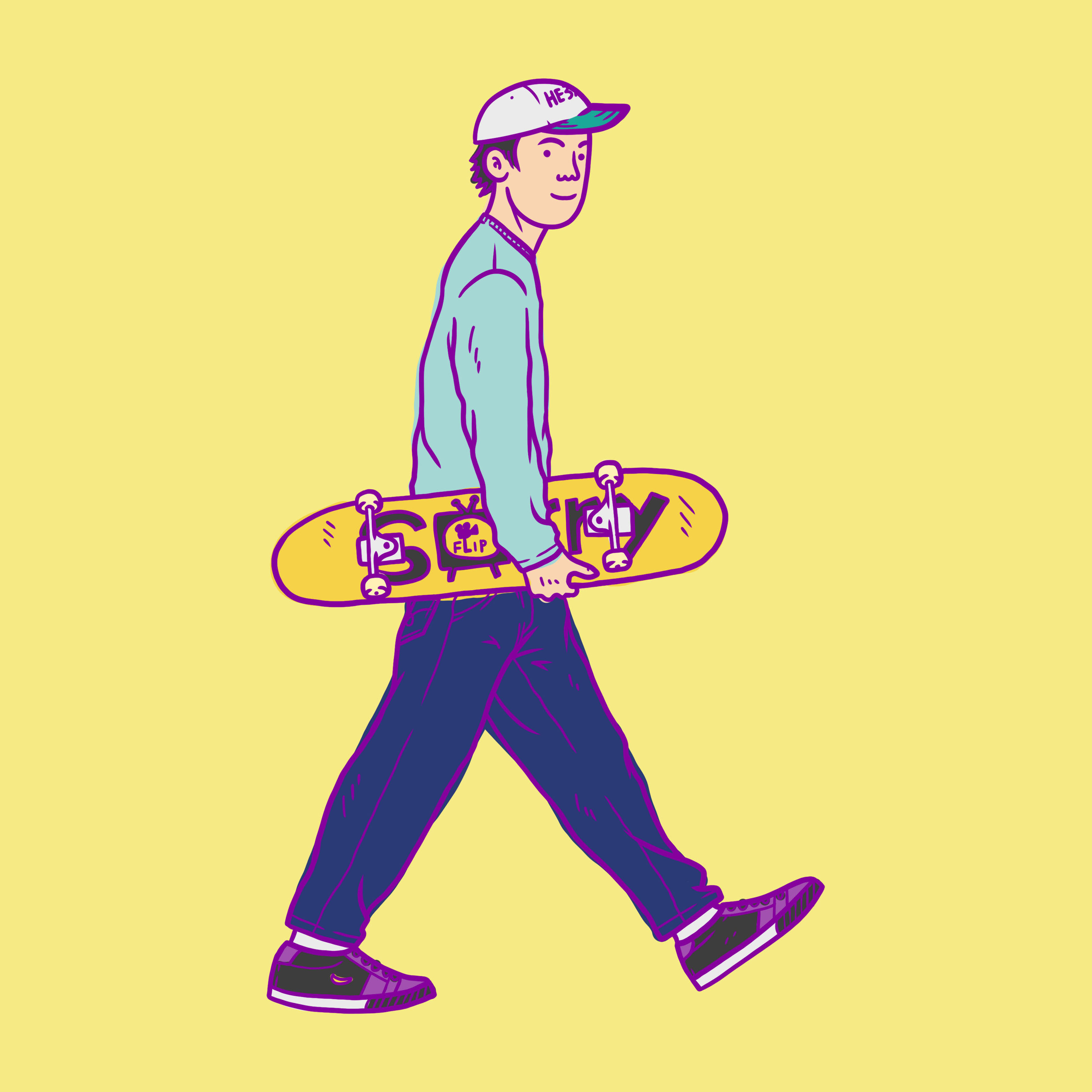 Rifky Pratama boy digital art drawing figure illustration