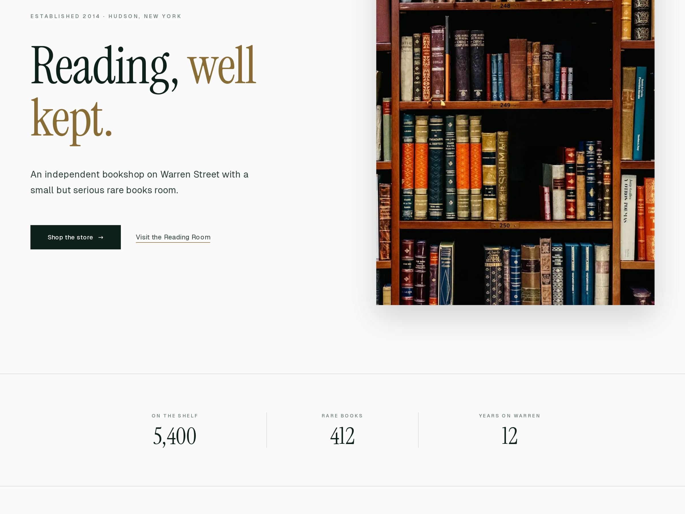 Foxglove & Co. — independent bookstore bookstore branding ecommerce editorial retail serif typography ui visual design web design