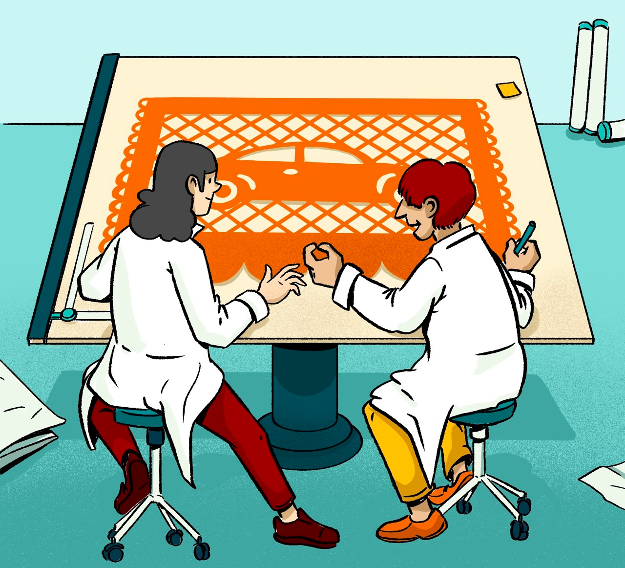 Monocle_Mexico design editorial illustration procreate