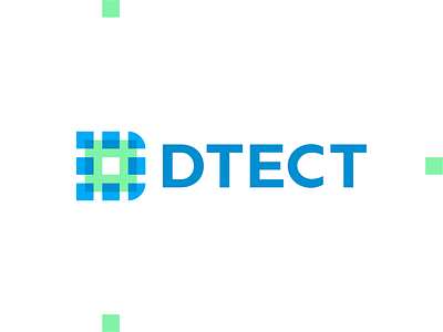 DTECT, data research and security, saas logo design chip d data research detect digital fraud detection hardware letter mark monogram logo logo design project management protection safety security software