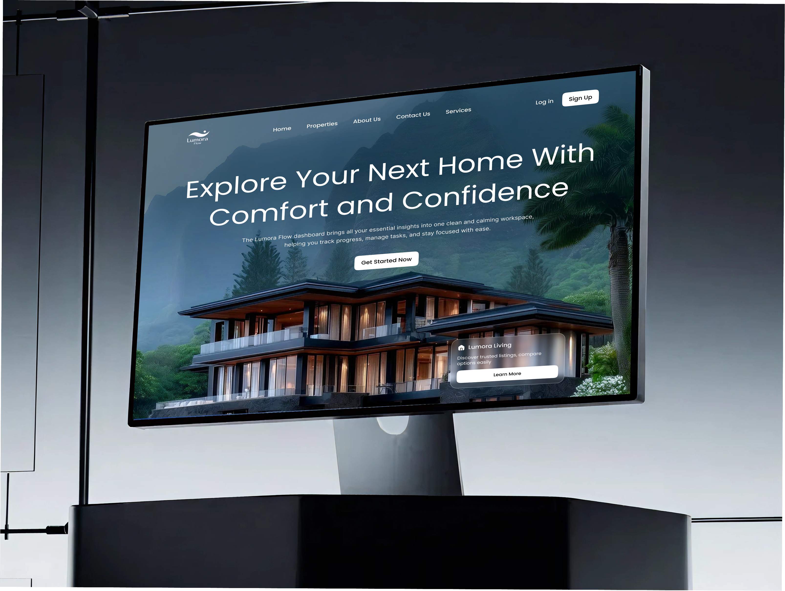 Real Estate Website Design hero design hero section house minimal ui modern modern ui property real estate real estate design real estate ui real estate website ui design uiux ux design webdesign website design