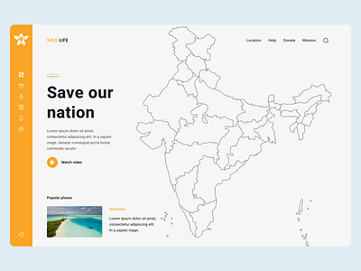 Save India adobe xd design figma modern ui design sim ui ui designer web design web template
