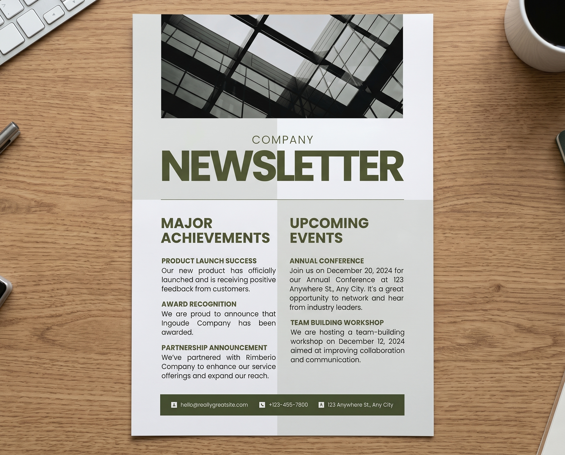 Newsletter Artwork - Graphic Design branding brochures business cards graphic design logos mobile app newsletters product design saas social media post standee ui ux website website images