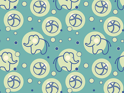 Blue Baby Elephant Pattern all over print animal baby fashion baby pattern baby product bedsheet print blue childish pattern design digital product fabrics fashion trend home decor illustration kids items print design retail shop seamless pattern textile graphics textile pattern