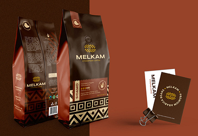 Coffee Packaging & Business Card Design