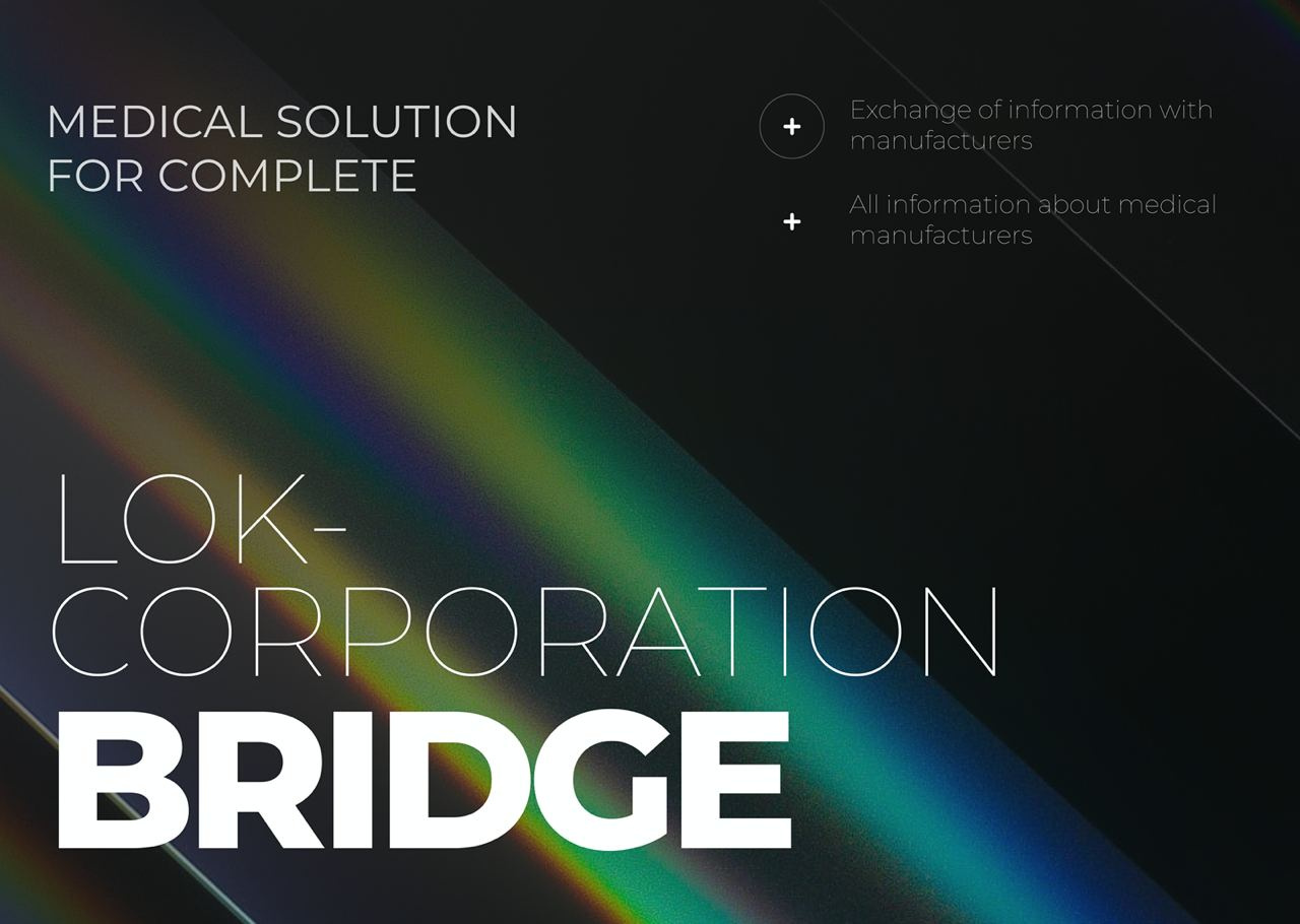 for a medical company branding dark design digital font gradient graphic design medical medicine typography