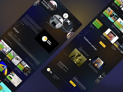 Kuldmuna Arhiiv Webpage archive awards design estoniandesign hero landing minimal responsive ui ux web webdesign webpage