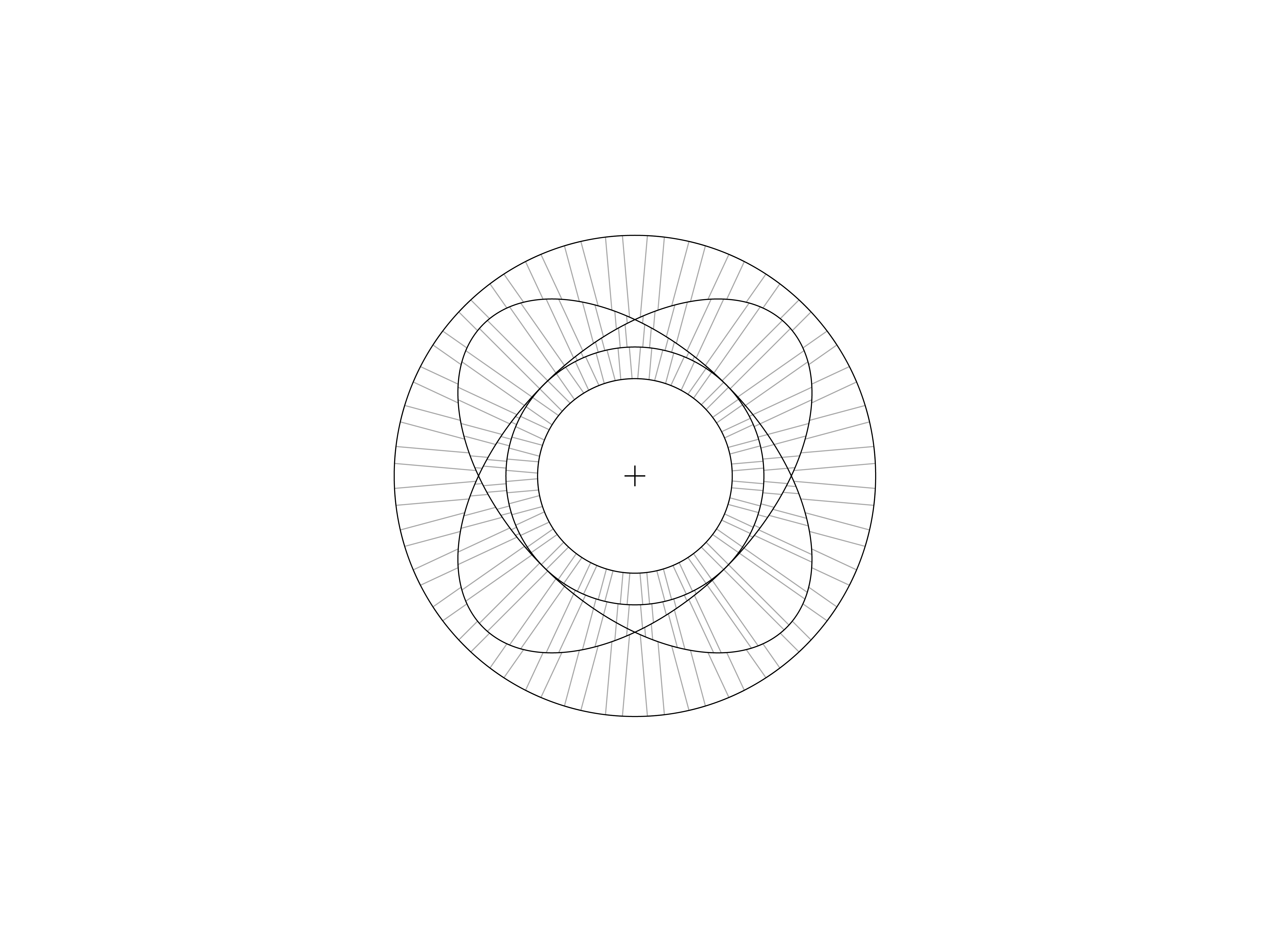 Alternative visual breakdown of the Rotation mark. brand guidelines brand identity brand mark grid grid construction grid logo logo logo design mark rotation rotation mark symbol