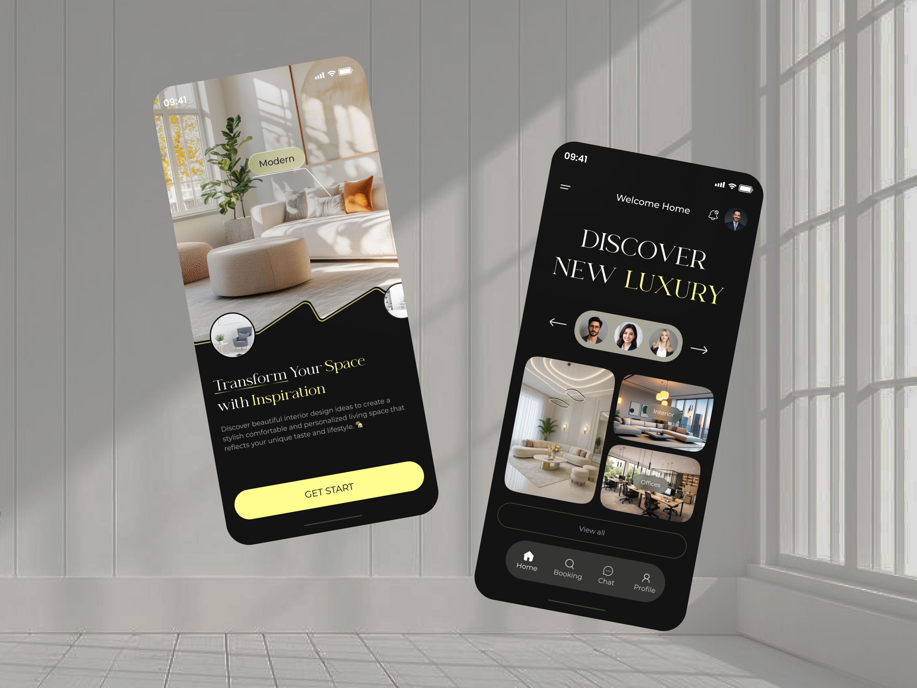 Smart Interior Design Mobil App ai app design ai driven interior design app appdesign appui creativeui designinspiration designsystem furniture homedecor homedesign interiorapp interiordesign ios mobileapp mobileui smarthome uidesign uiux user experience uxdesign